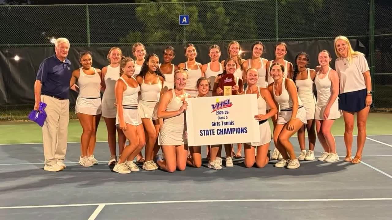 Douglas Freeman girls tennis wins 6th straight Class 5 state championship