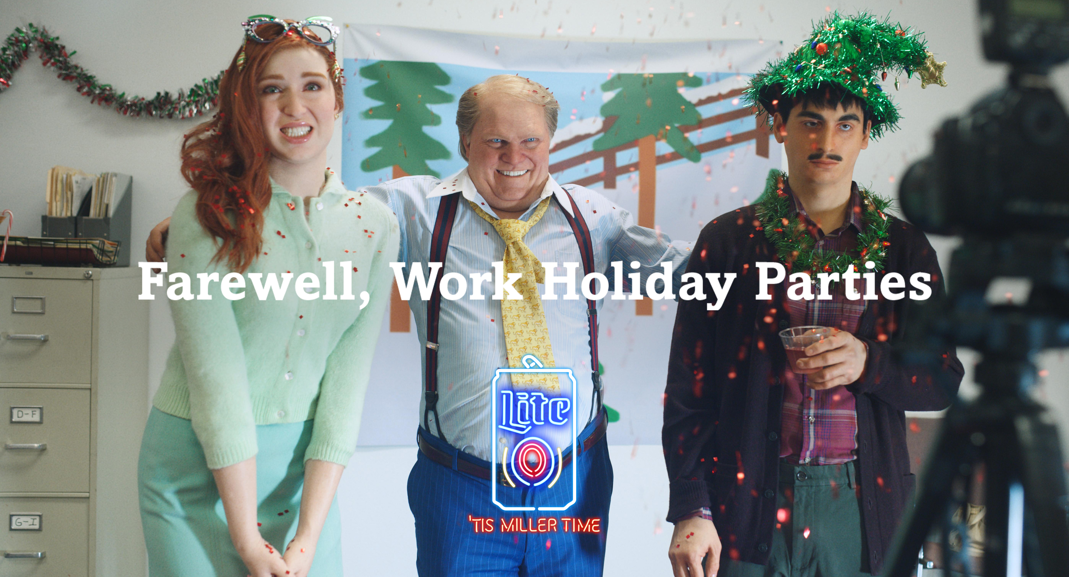 Miller Lite giving away free beer as part of campaign bidding farewell to holiday parties