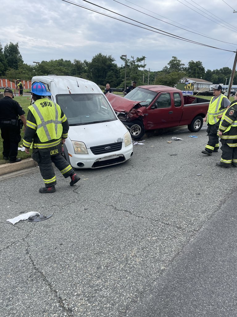 Crash on Route 40 in Havre de Grace