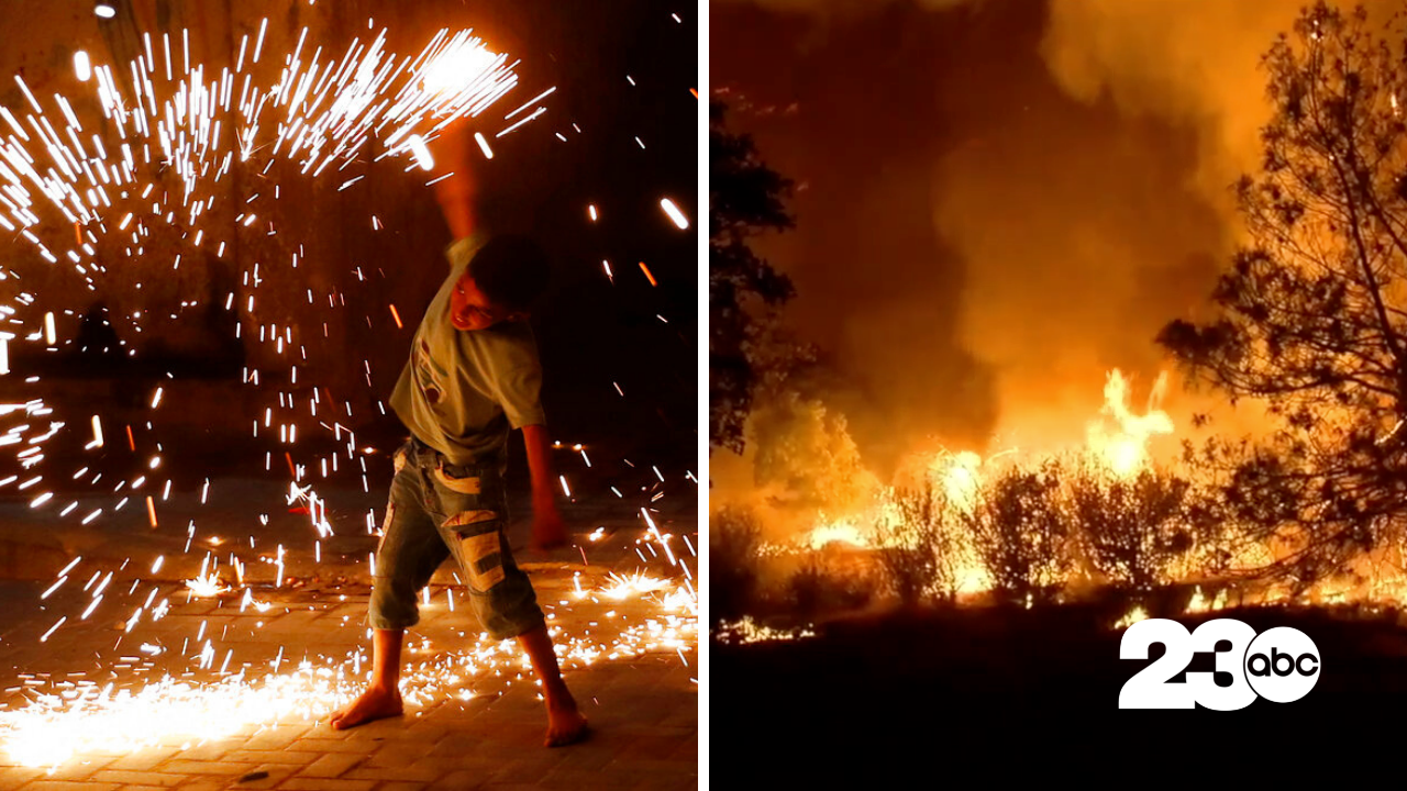 Fireworks and Wildfires