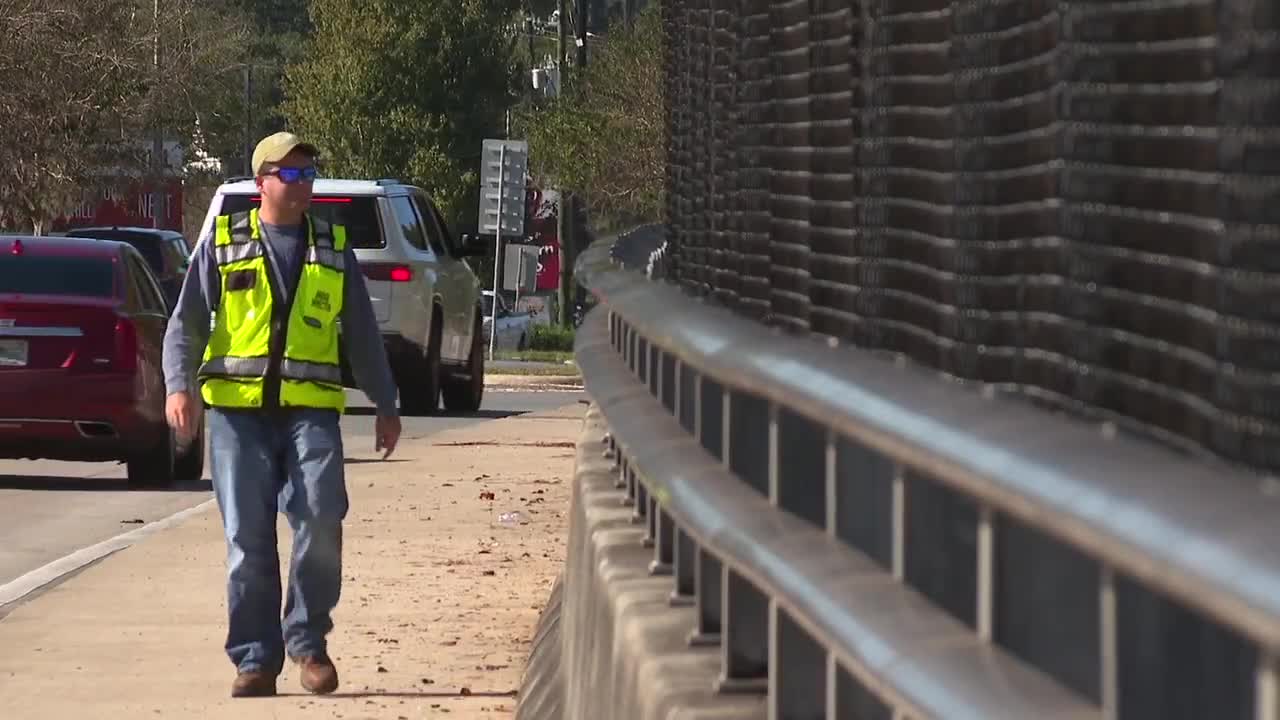 Safety barriers installed on Monroe St. I-10 overpass could lead to similar projects on other bridges