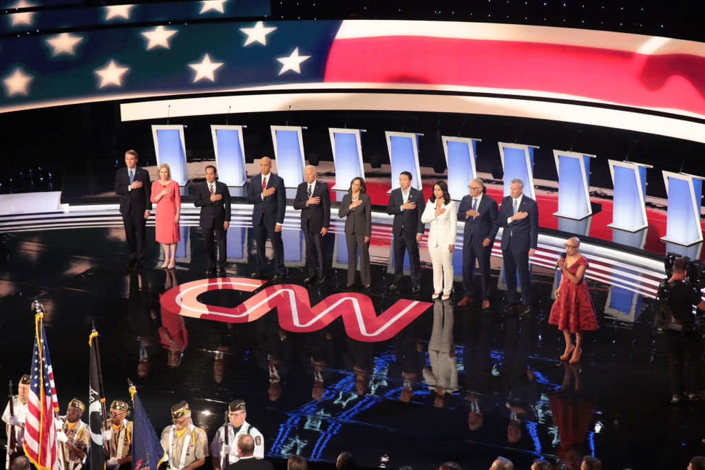 Democratic Presidential Candidates Debate In Detroit Over Two Nights