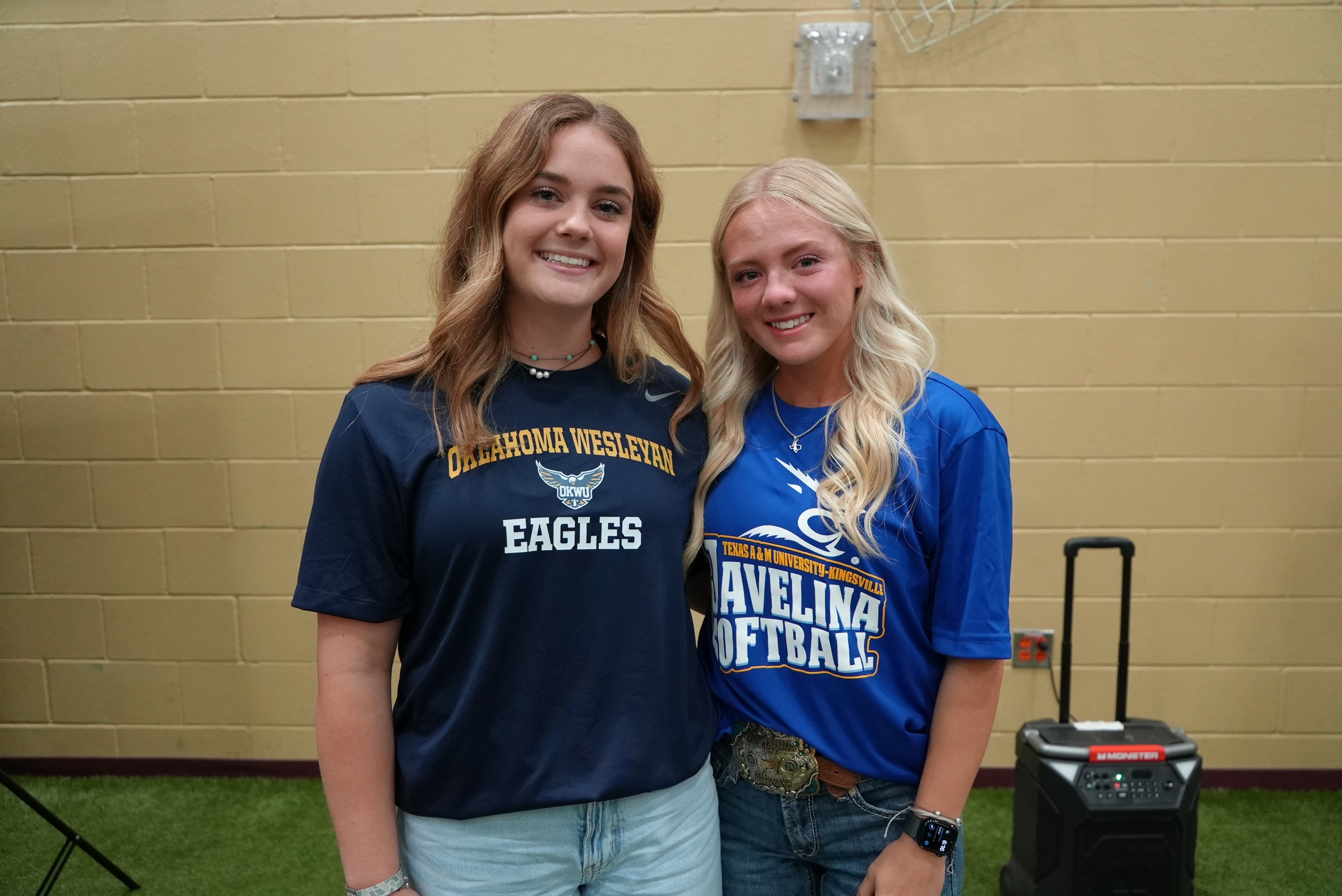 Tuloso-Midway's Goldie Hill and Madison Gummelt