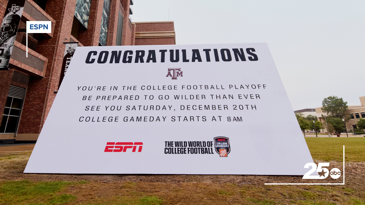 ESPN COLLEGE GAMEDAY NOTE