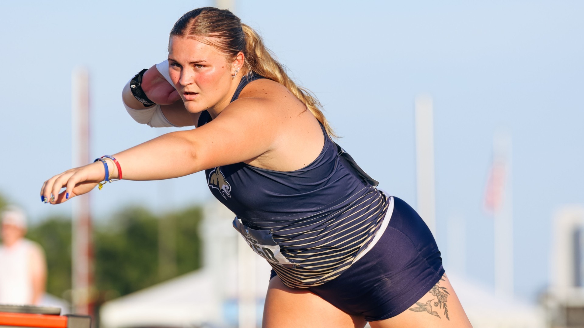 Montana State thrower Sydney Brewster