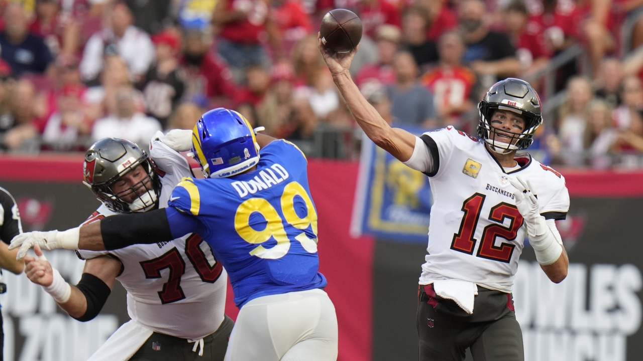 Tampa Bay Buccaneers quarterback Tom Brady.