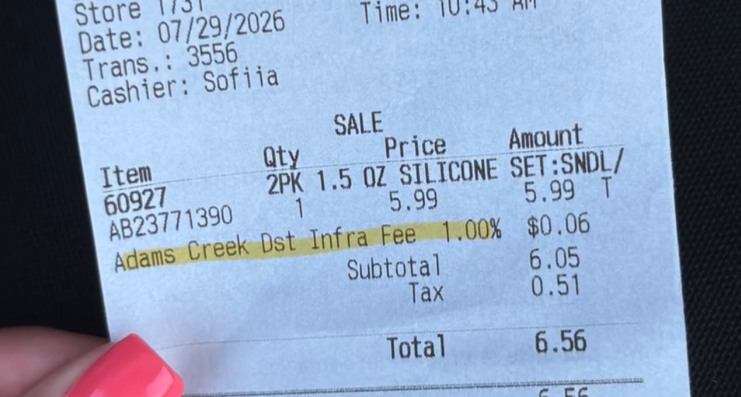 Adams Creek Infrastructure Fee