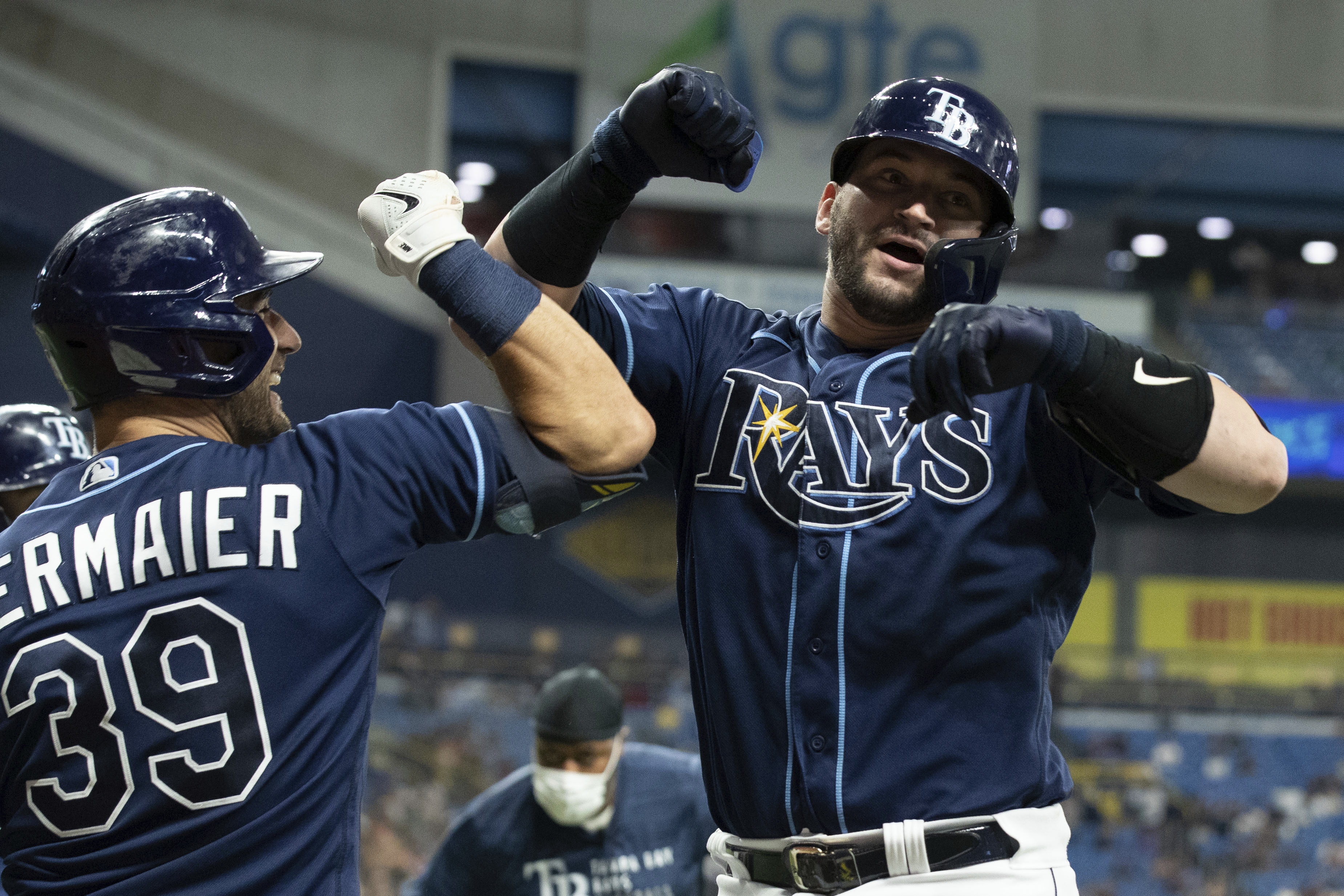 Mike Zunino, Kevin Kiermaier Rays Baseball