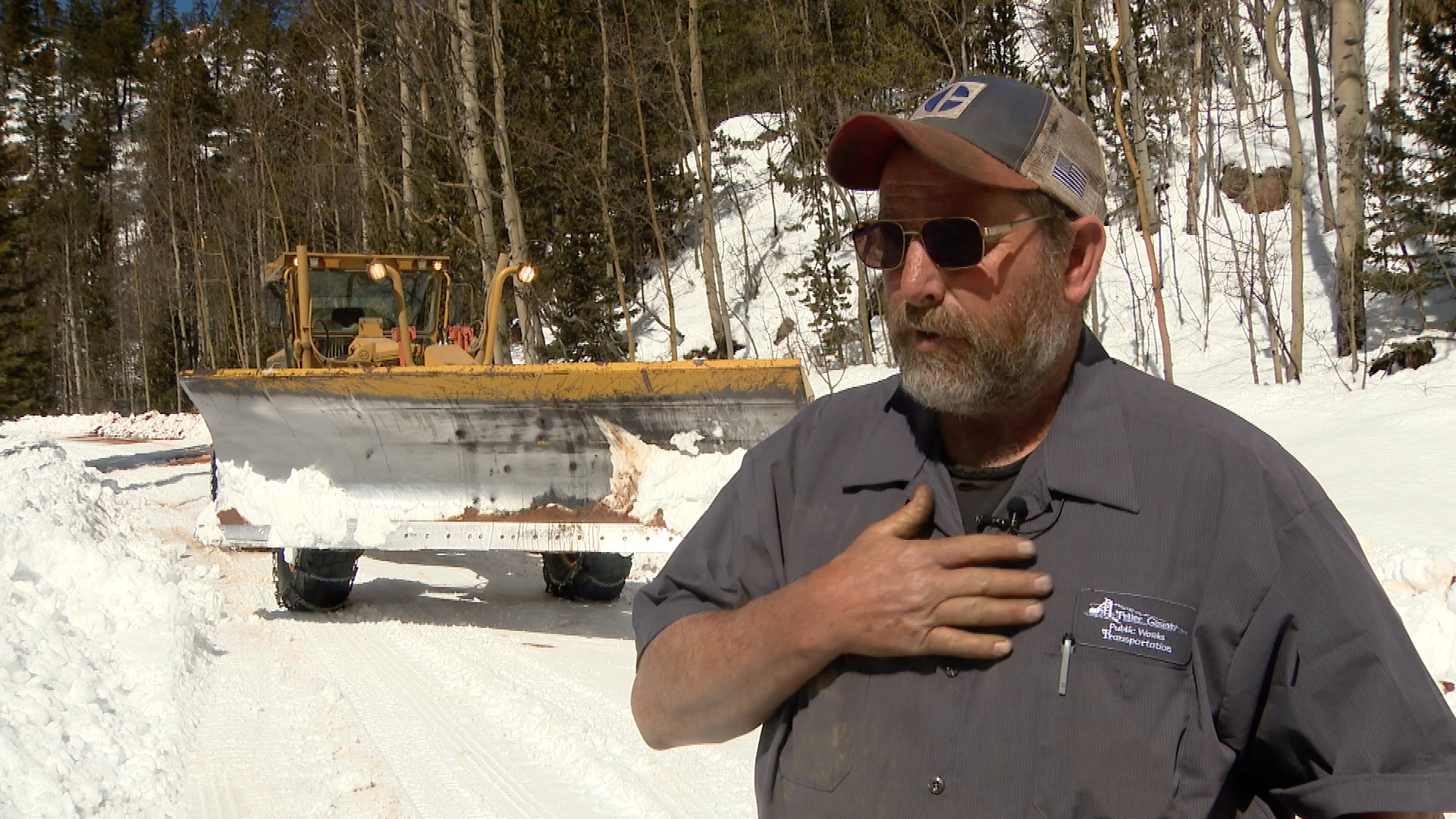 Teller County plow driver