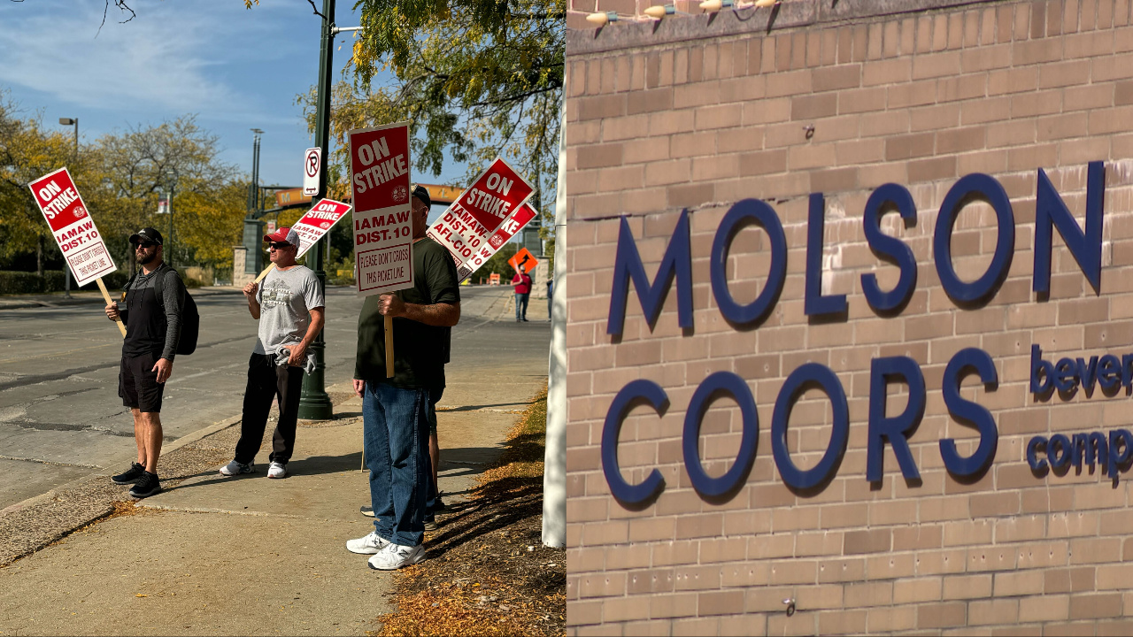 Molson-Coors employees strike, say contract agreement couldn't be reached