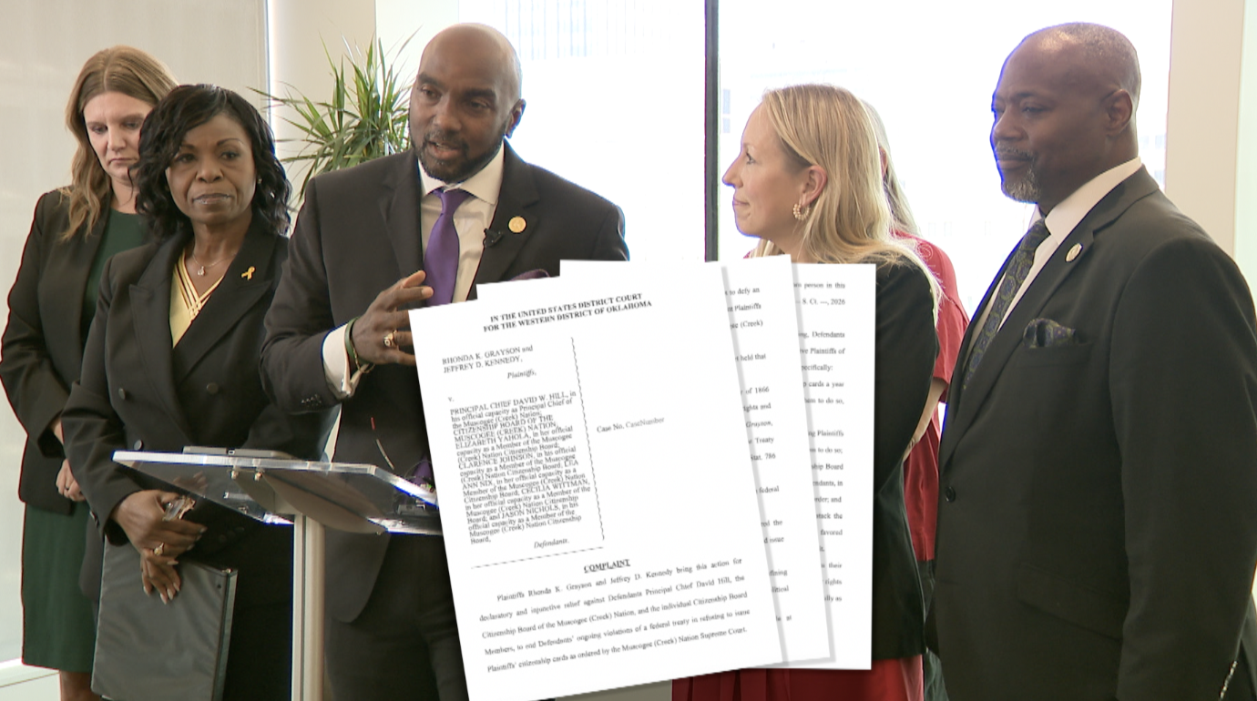 Black Creek Freedmen federal lawsuit press conference 2026