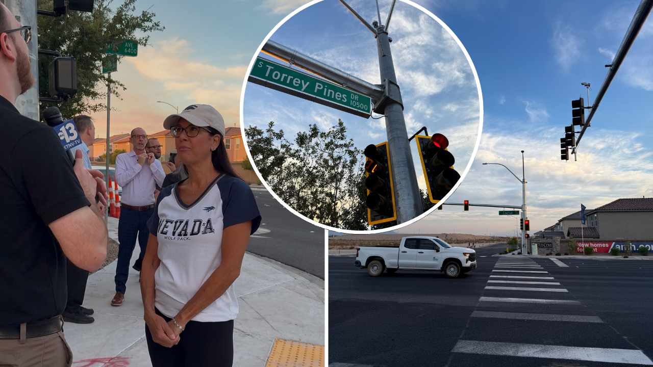 Cactus Ave and Torrey Pines Traffic Signal