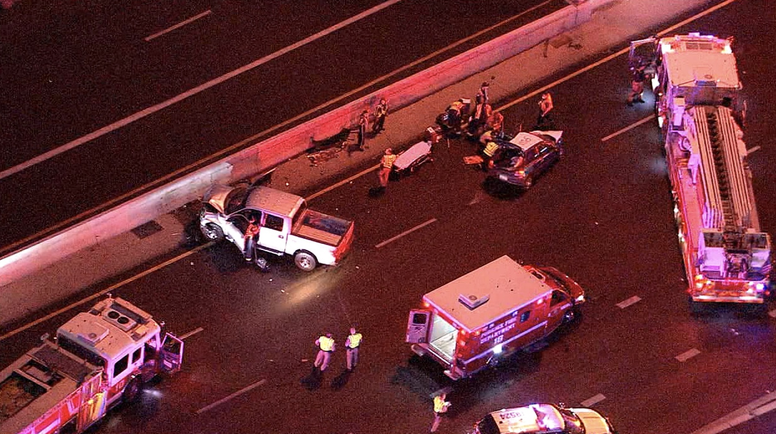 Crash SB I-17 and McDowell 