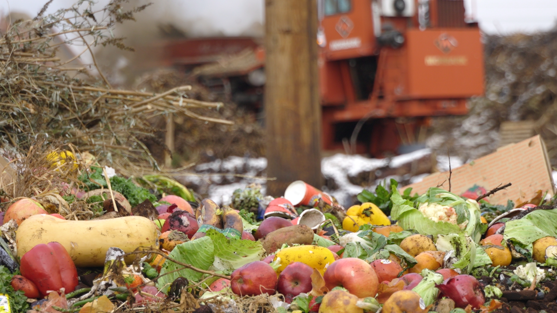 Garden City Compost Food Pile