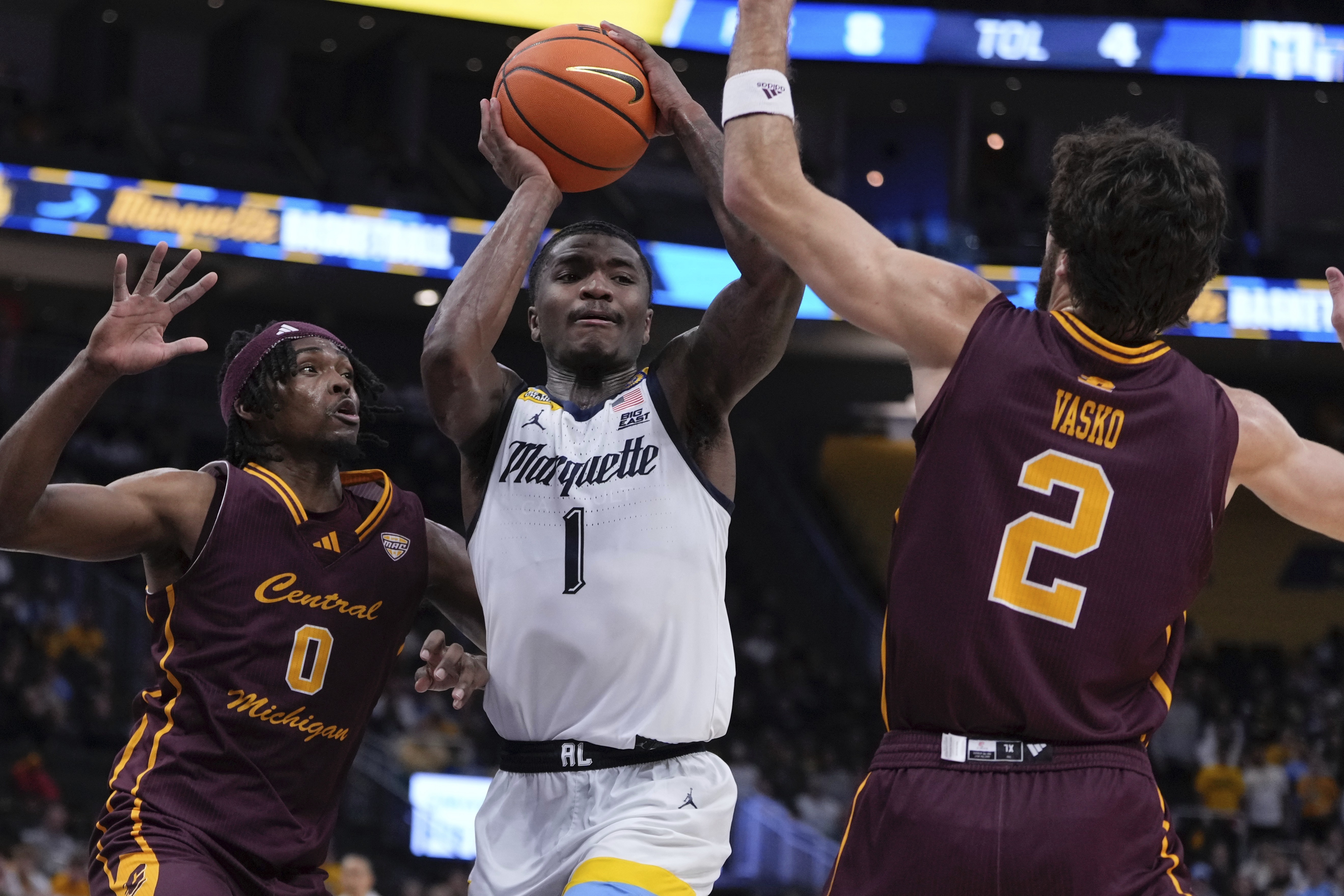Central Michigan Marquette Basketball
