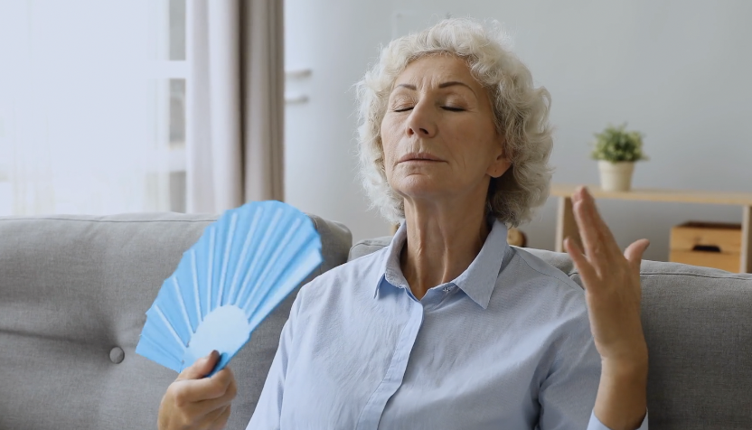 Elderly in heat 