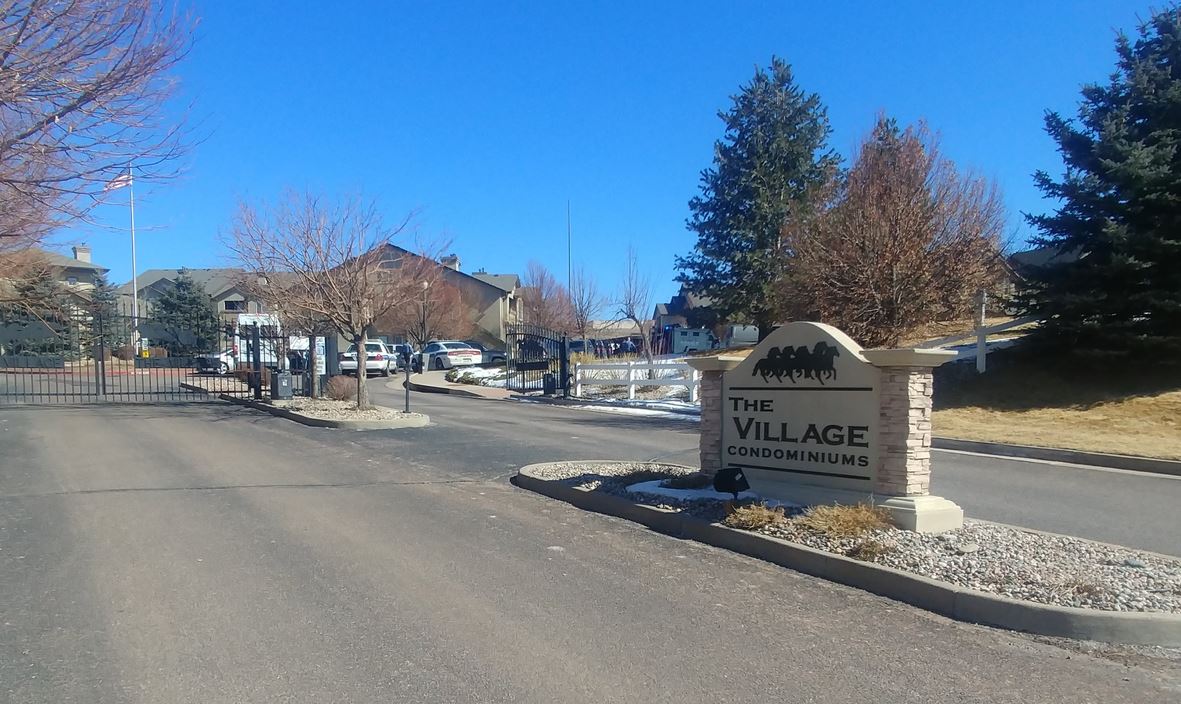 Warrant service at The Village Condominiums