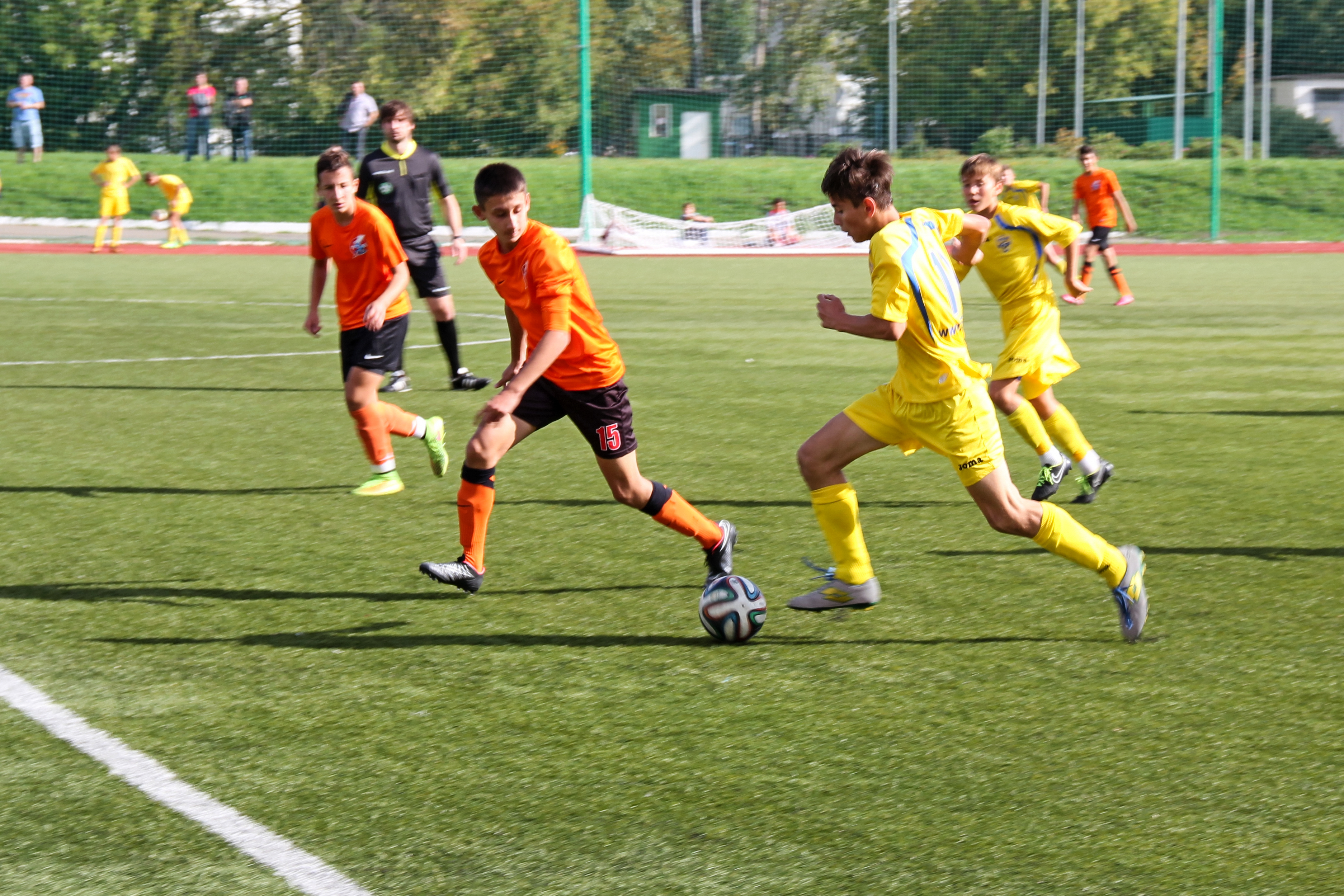 Kids Soccer Stock 