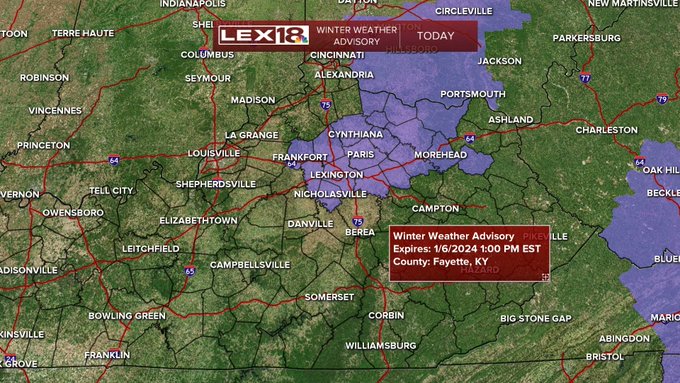 Winter weather advisory
