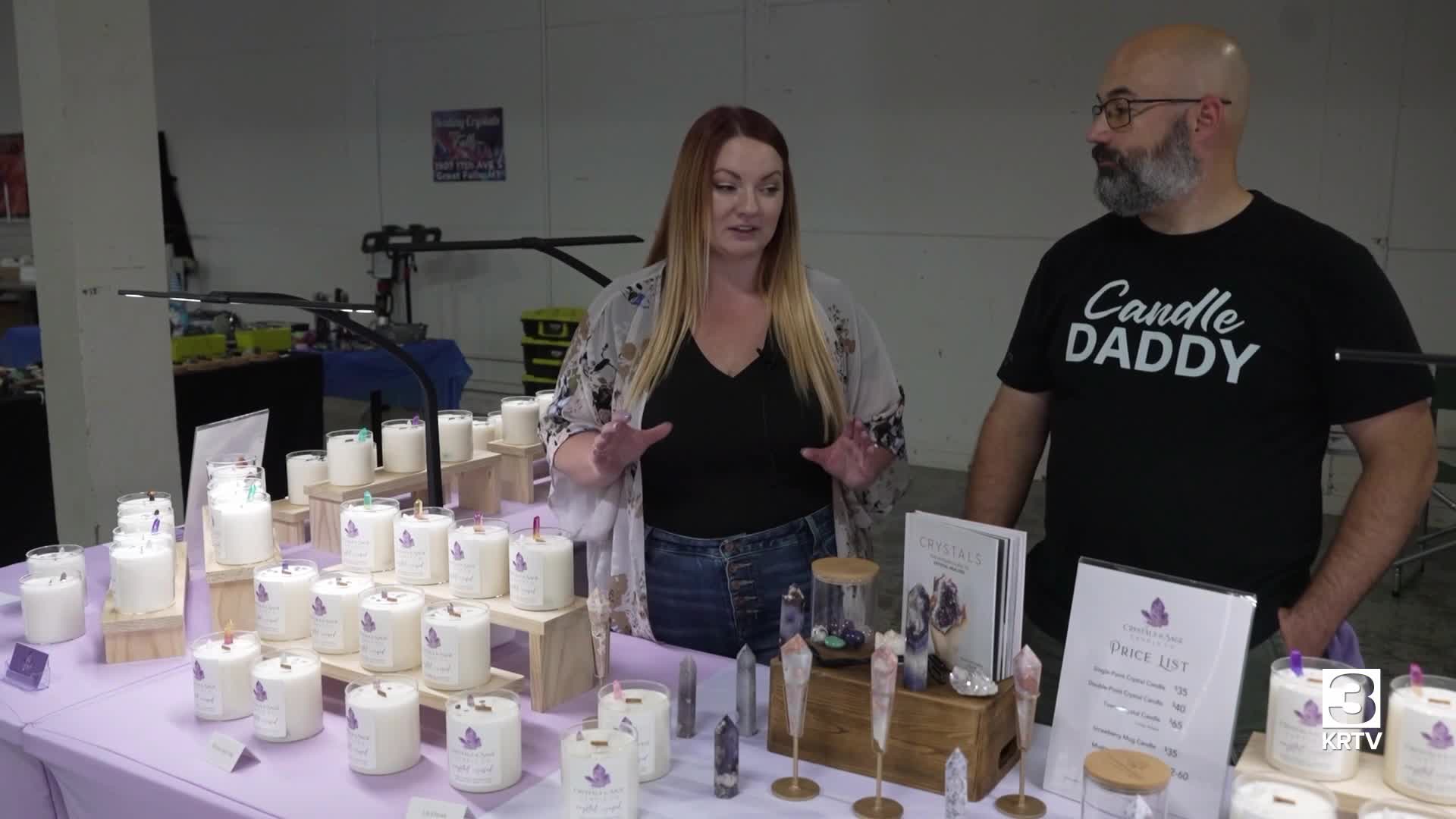 Crystal, rock, and bead show returns to Great Falls