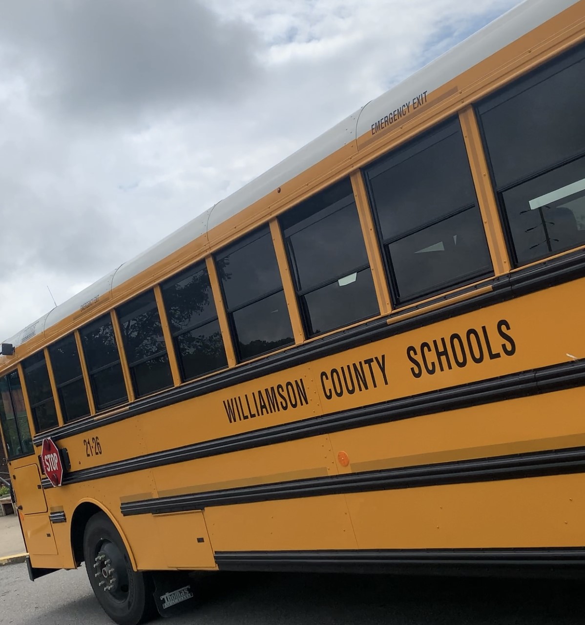williamson county school bus