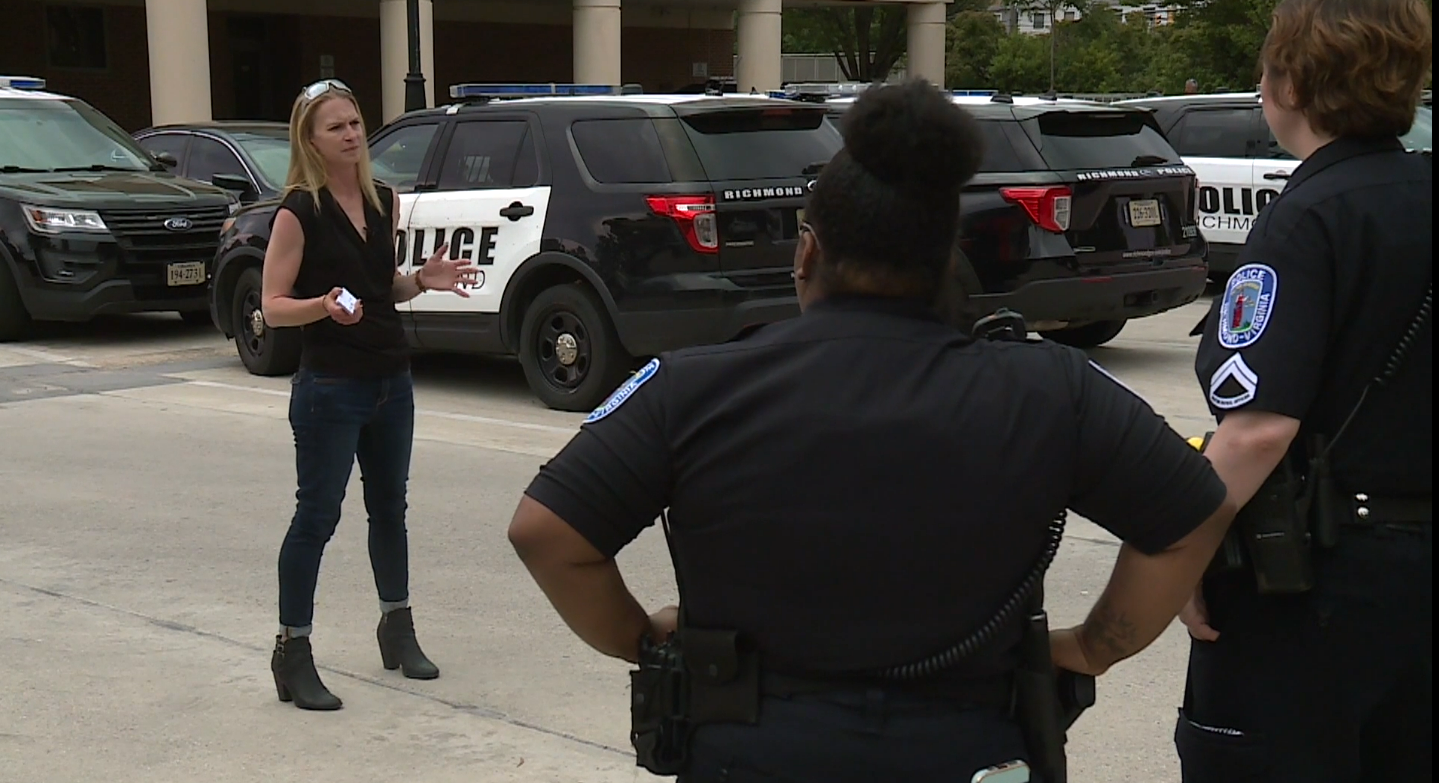 Jailed and addicted to drugs, now she works with police: 'I want to humanize the badge and addicts.'