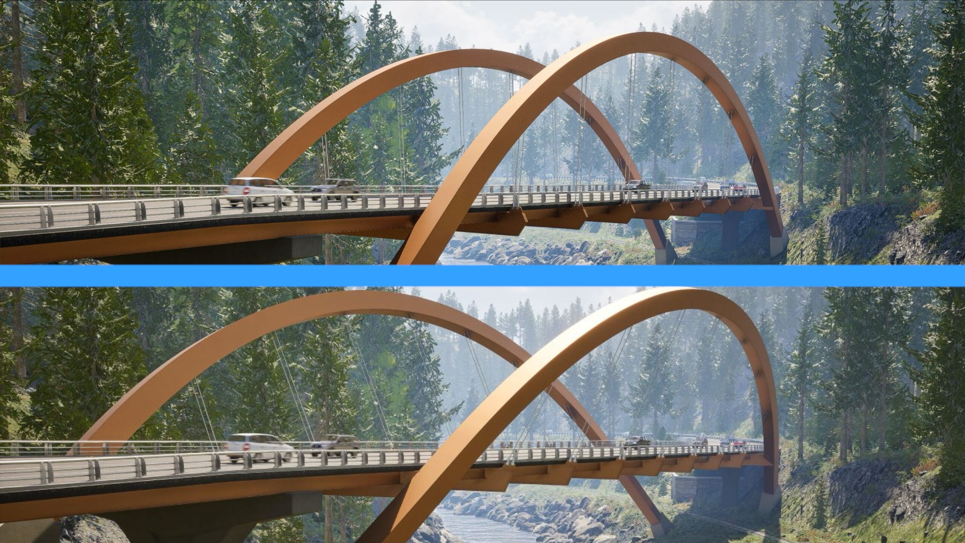 Rainbow Bridge design option 2026