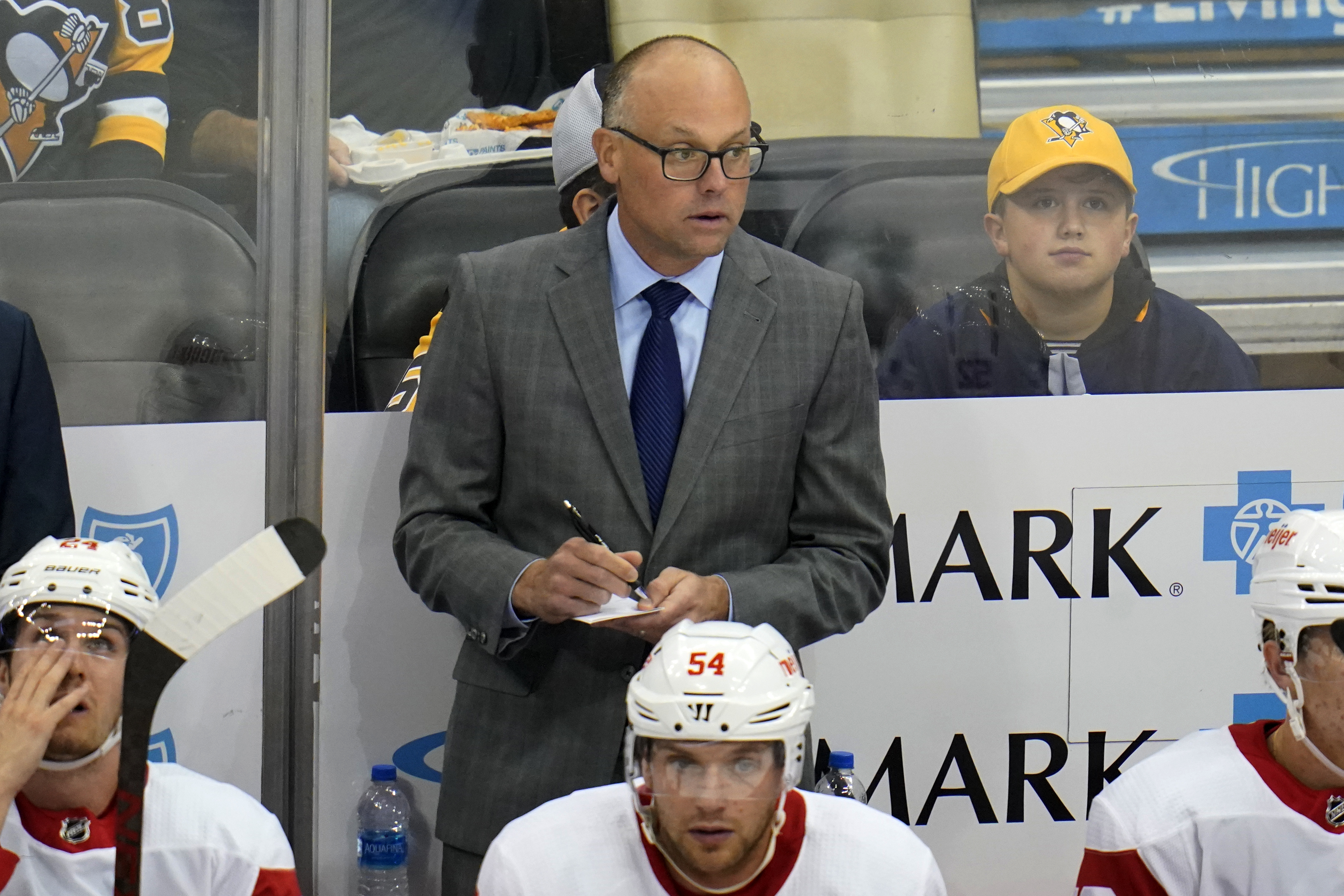 FILE Jeff Blashill Red Wings Penguins Hockey