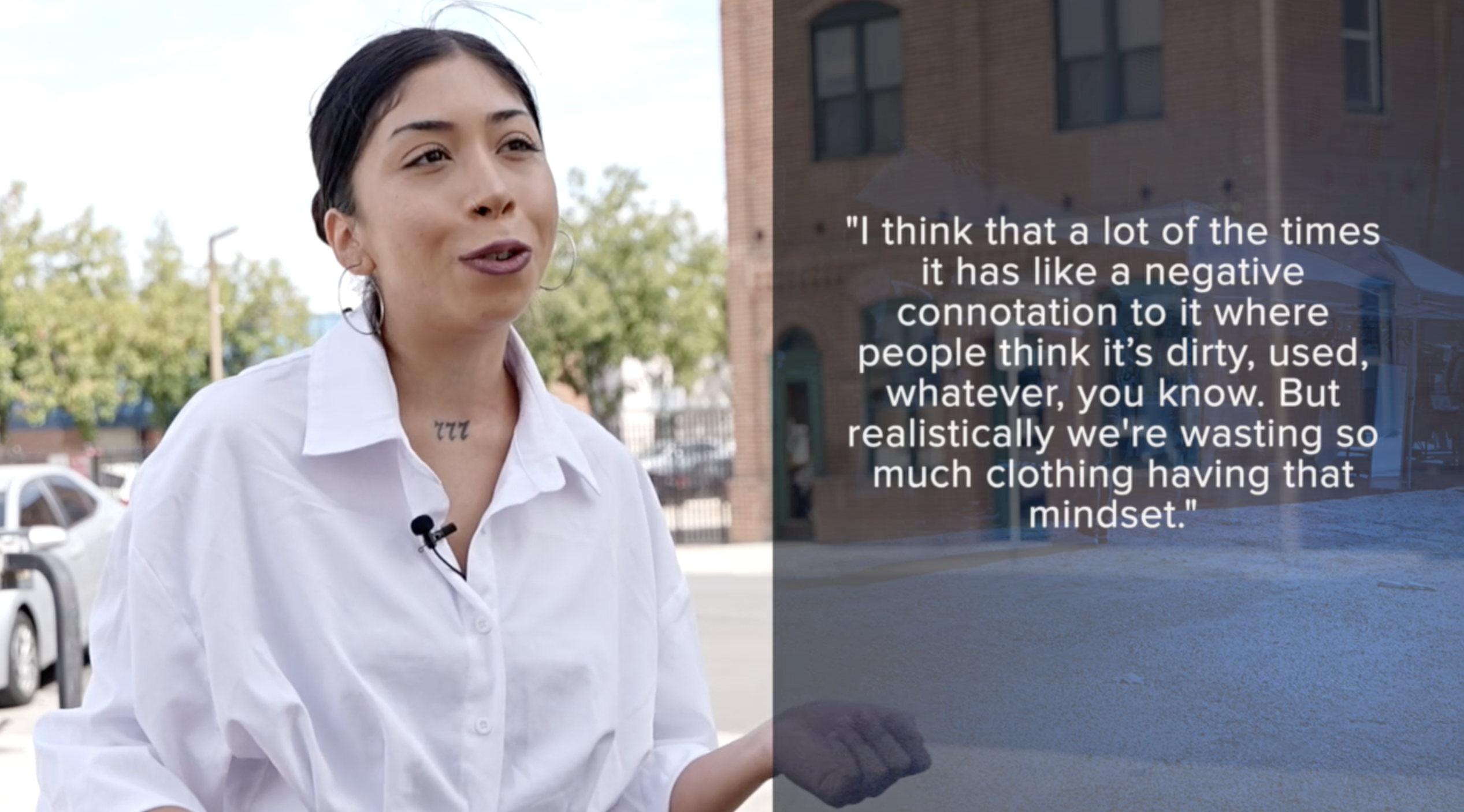 Ashley Bobadilla on the growing thrifting community