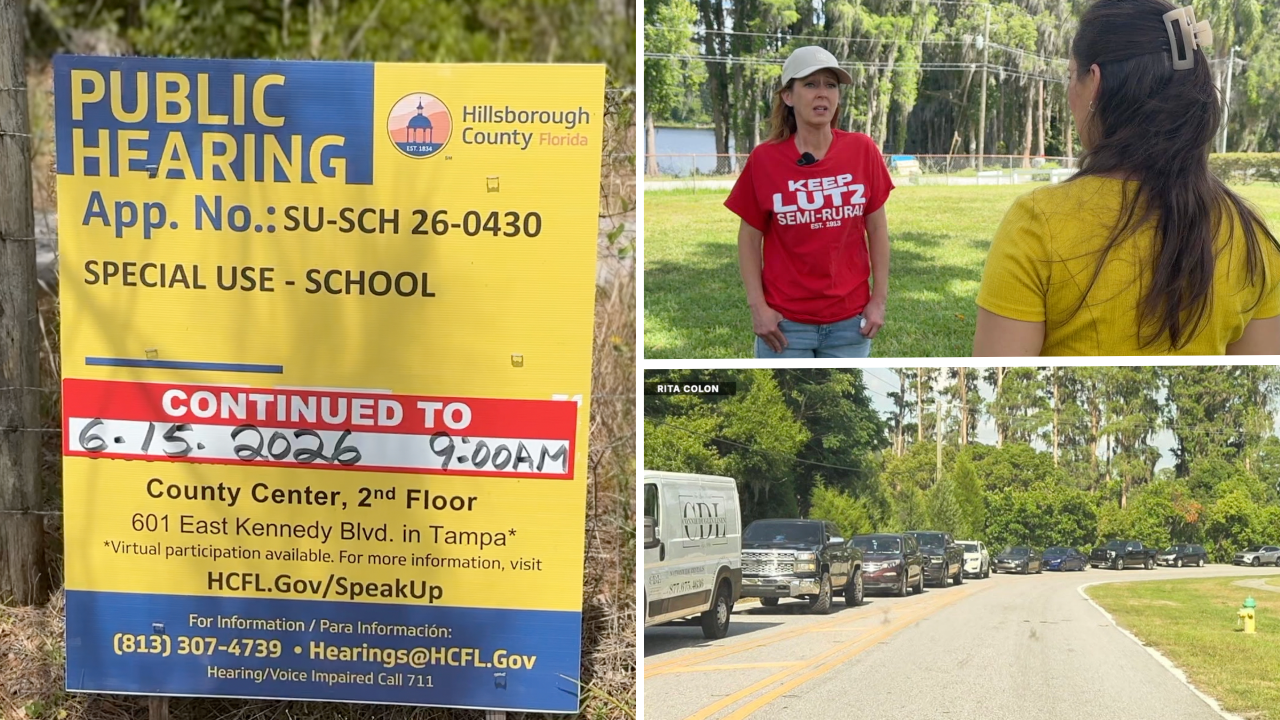 Lutz residents fight rezoning proposal for 1,000-student private school on Holly Lane