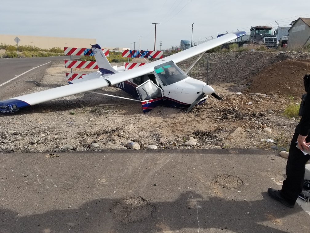 Glendale aircraft down