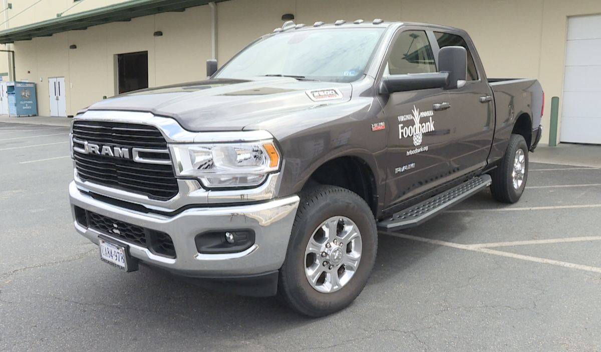 Virginia Peninsula Foodbank truck