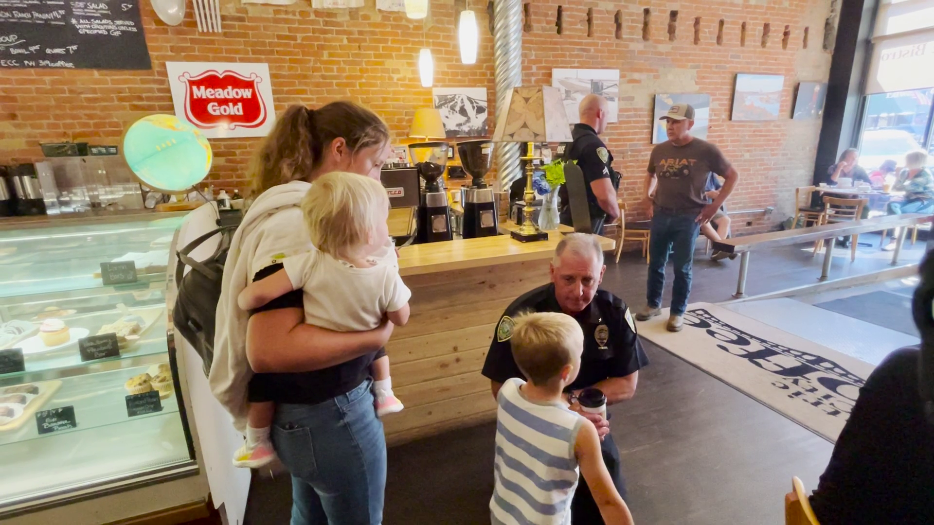 GFPD and GFFR host ‘Coffee With a Cop'
