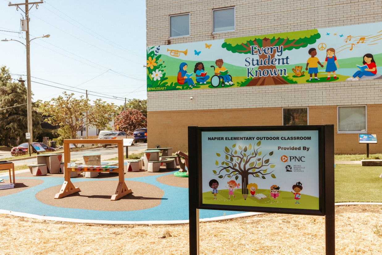 Napier Elementary opens new Storybook Trail
