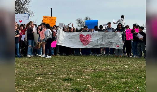Berea High School students walk out to support staff, teachers cut 