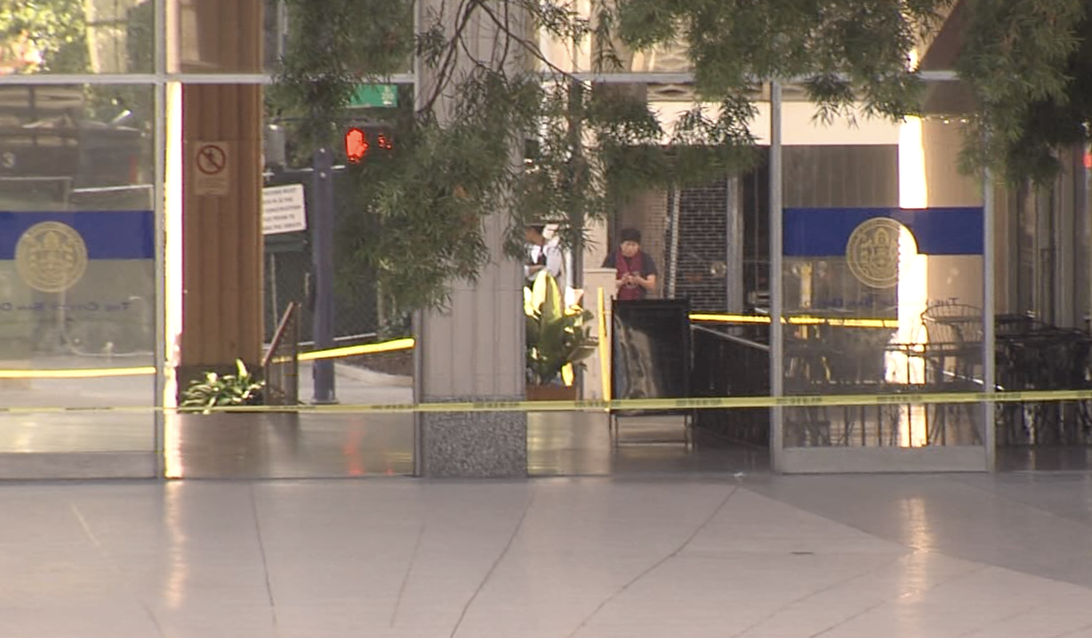 suspicious package city hall 03.25