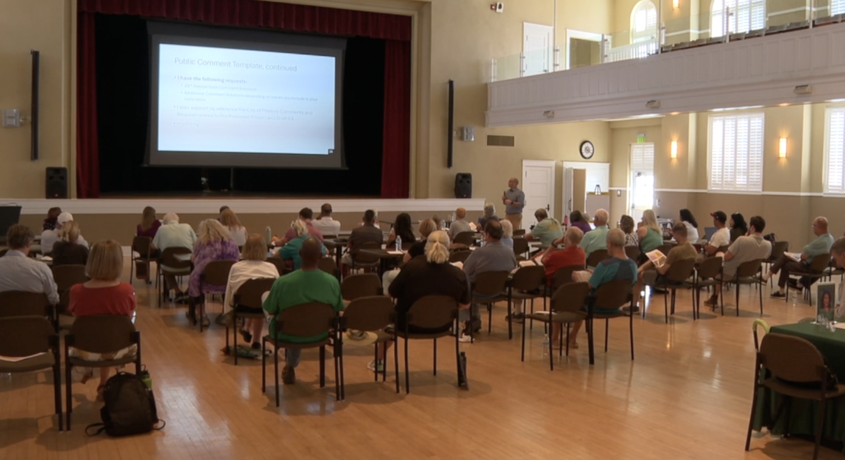 public comment faa flight path