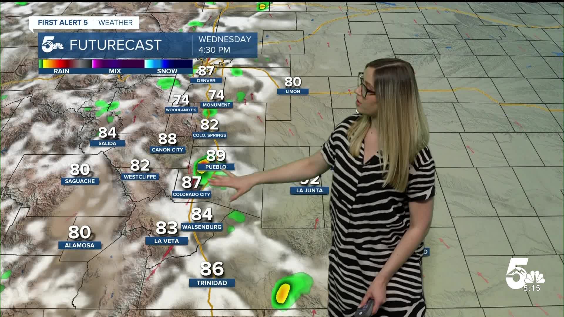 Chance of Thunderstorms