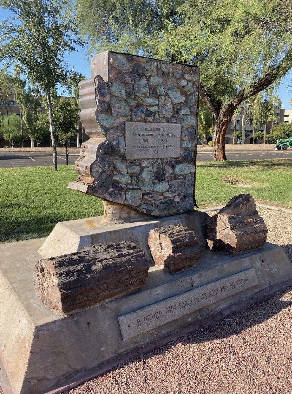 Arizona Confederate Monument - Wesley Bolin Plaza