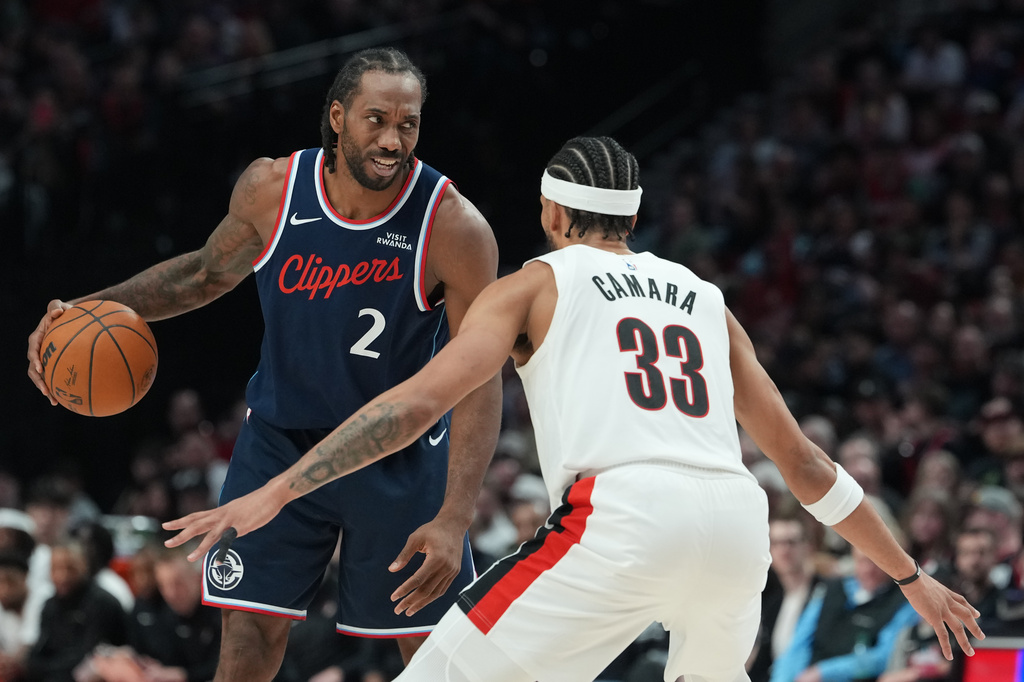 Clippers Blazers Basketball