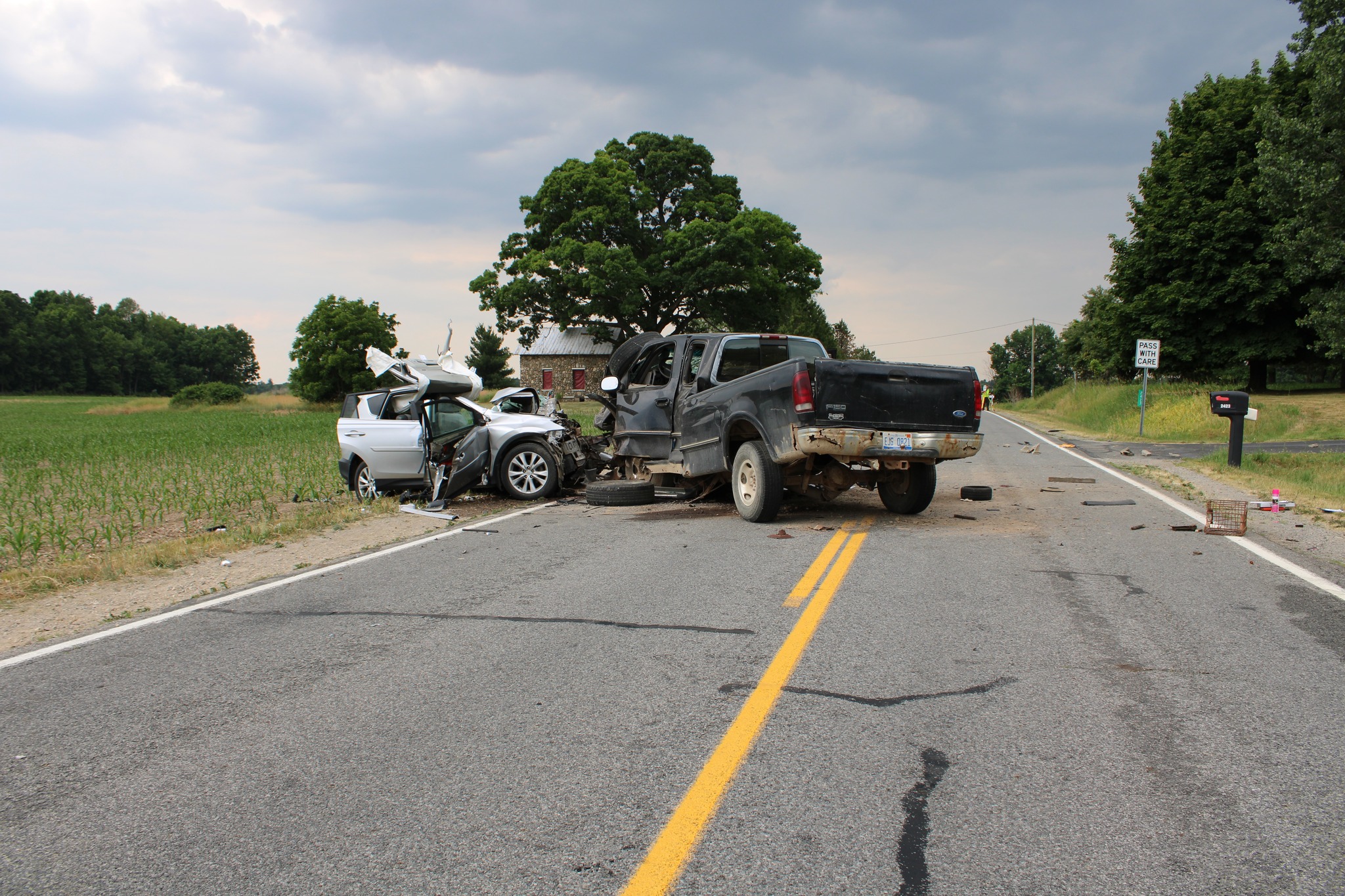 Evergreen Township double fatal crash