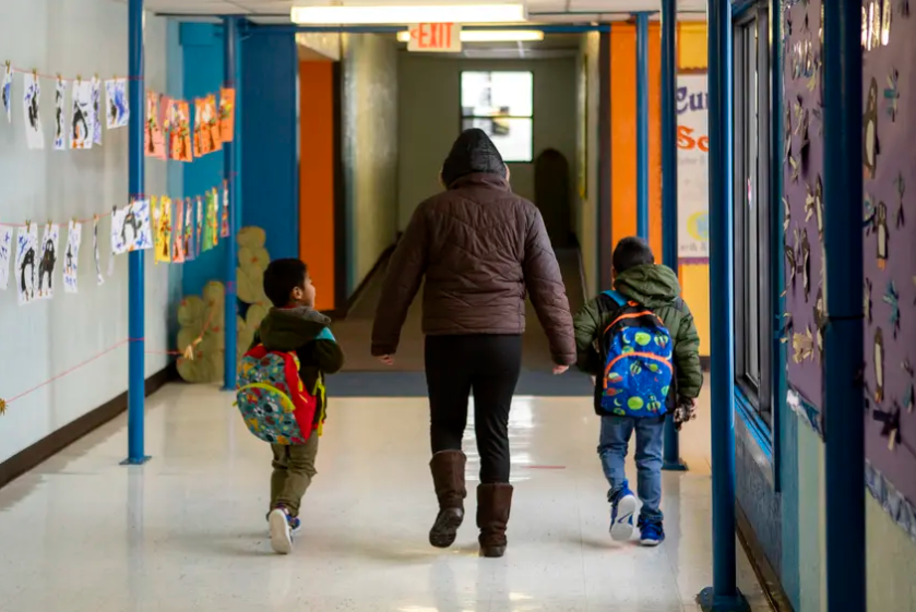 Cactus Elementary School in Cactus on Jan. 28, 2020. Credit - Miguel Gutierrez Jr. - The Texas Tribune.PNG