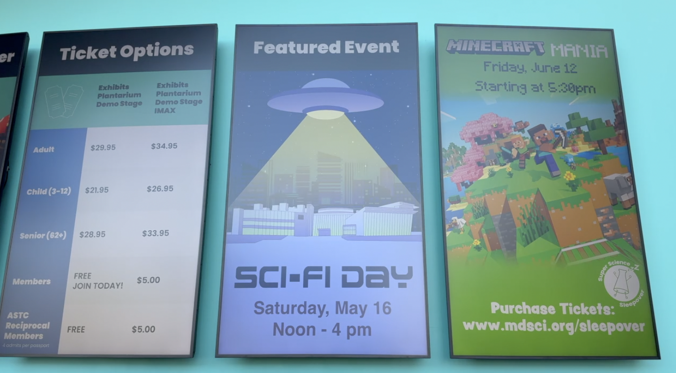 Sci-Fi day at the Maryland Science Center