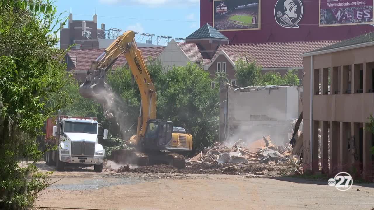Burt Reynolds Complex demolished at Florida State University, site to become a parking lot