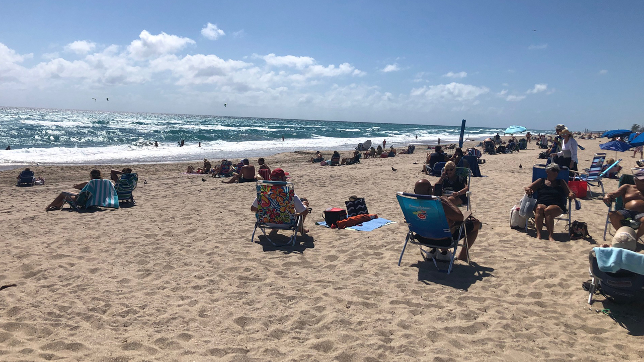 Delray Beach on March, 20, 2020.