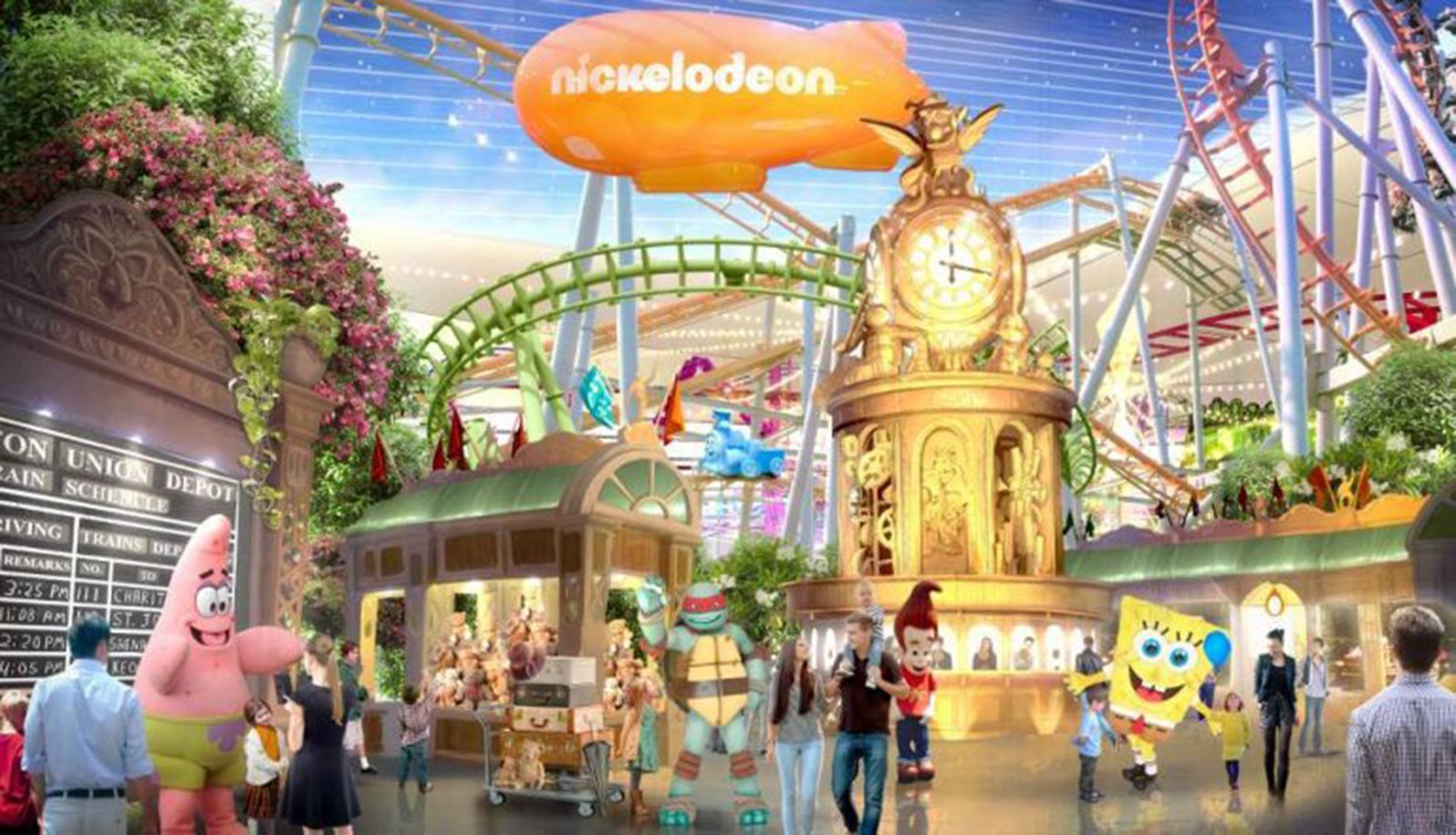 Nickelodeon Theme Park NJ