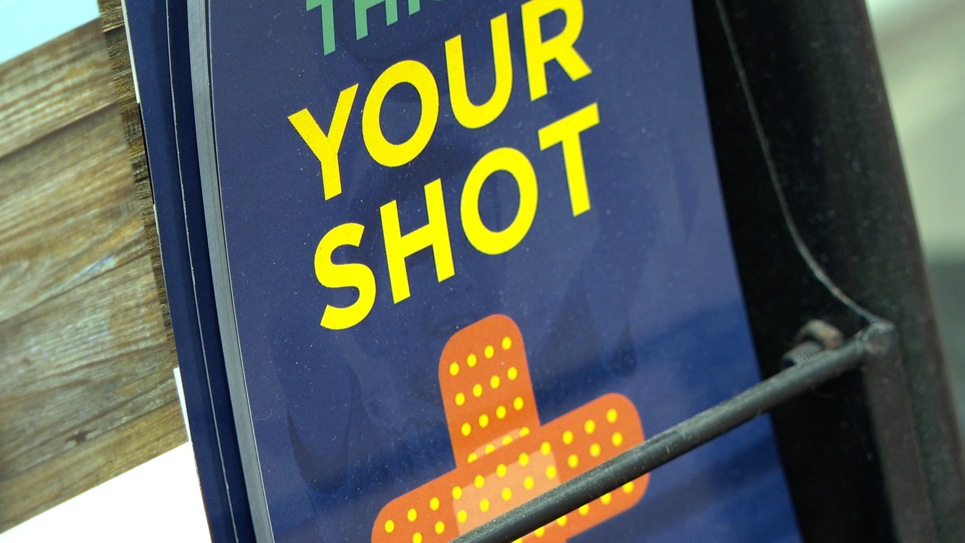 'Your Shot' brochure at Barry-Eaton District Health Department in Charlotte