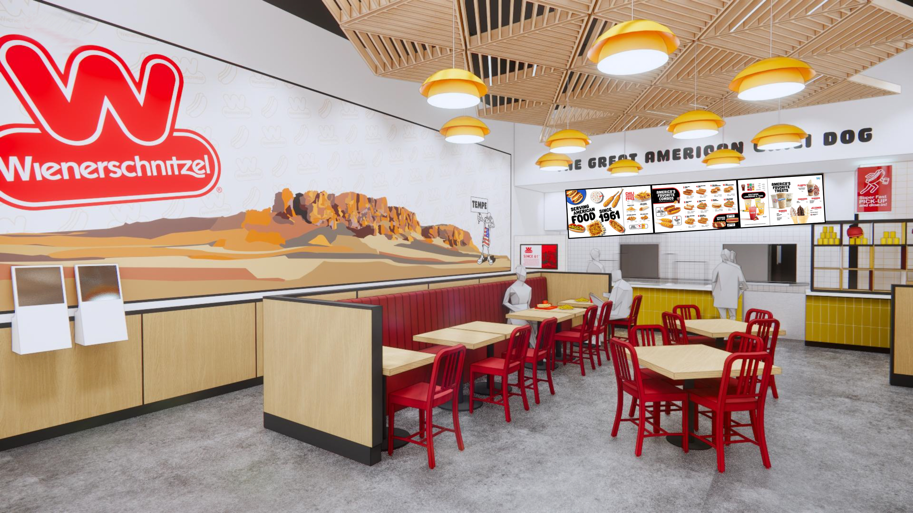 Wienerschnitzel will open inside select Walmart stores in the U.S., including one in Arizona