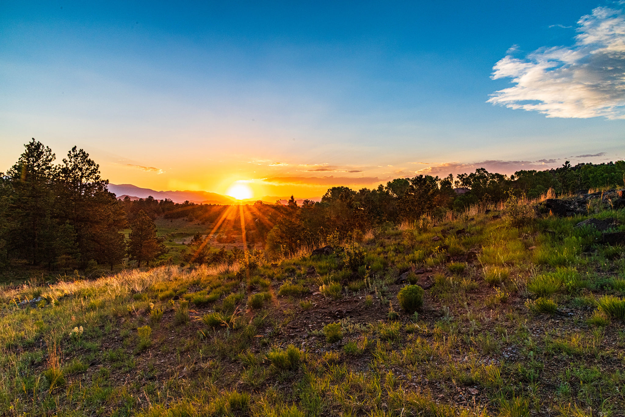 Beautiful Westcliffe sunset