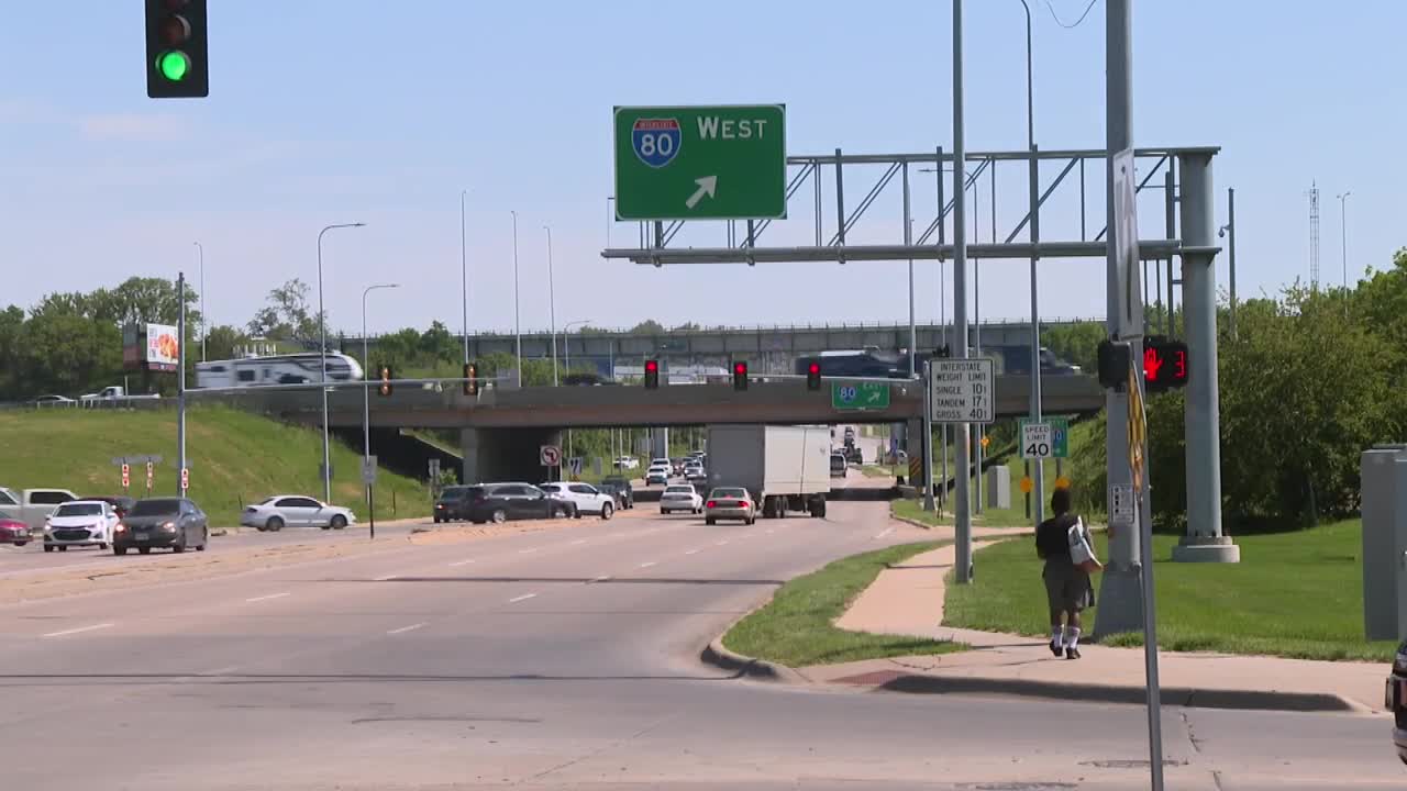 I-80 west entrance at 84th 